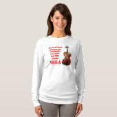 ICH SPIELE DIE VIOLA T-Shirt (Vorne ganz)