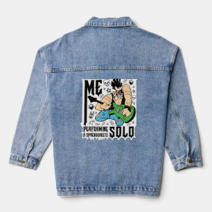 Ich spiele ein Tabellenkalkulations-Solo Jeansjacke