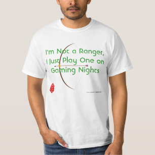 Ich spiele einen Förster (Bogenschießen) T-Shirt