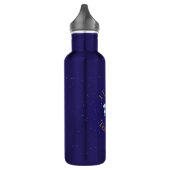 "Ich spiele für Team Earth" Globale Aktivismus-Sol Edelstahlflasche (Links)