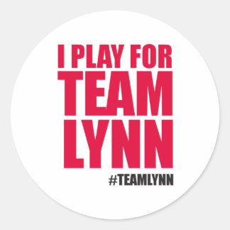 Ich spiele für Team Lynn Sticker