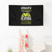 Ich spiele gewöhnlich Videospiele Banner (Insitu)