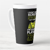 Ich spiele gewöhnlich Videospiele Milchtasse (Linke Ecke)