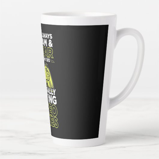 Ich spiele gewöhnlich Videospiele Milchtasse (Rechts)