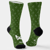 Ich spiele grüne Crew Socken (Gewinkelt)
