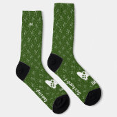 Ich spiele grüne Crew Socken (Rechts)