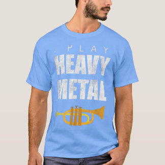 Ich spiele Heavy Metal Funny T Hard Rock Music Ges T-Shirt