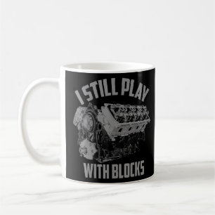 Ich spiele immer noch mit Blöcken, die einen Wartu Kaffeetasse