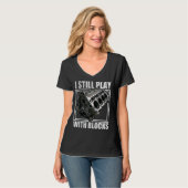 Ich spiele immer noch mit Blöcken, die einen Wartu T-Shirt (Vorderseite Vollansicht)