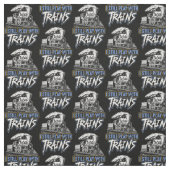 Ich spiele immer noch mit einem Dampfzug-Motor auf Stoff (Muster)