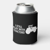 ICH SPIELE IMMER NOCH MIT TRAKTOREN DOSENKÜHLER (Kanne Rückseite)