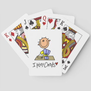 Ich spiele Karten Spielkarten