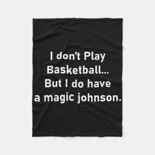 Ich spiele kein Sketll, aber ich habe ein Magic Jo Fleecedecke