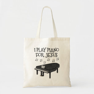 Ich spiele Klavier für Jesus, Piano Church Pianist Tragetasche
