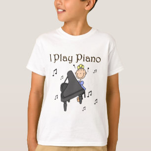 Ich spiele Klavier T - Shirt und Geschenke