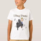 Ich spiele Klavier-T - Shirts und Geschenke (Vorderseite)