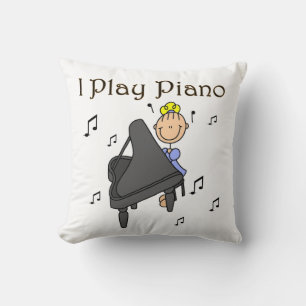 Ich spiele Klavier T-Shirts und Geschenke Kissen