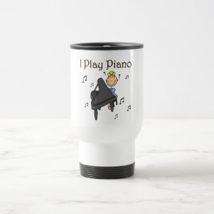 Ich spiele Klavier T-Shirts und Geschenke Reisebecher