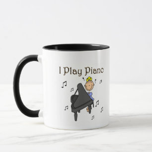 Ich spiele Klavier T-Shirts und Geschenke Tasse