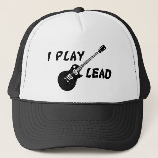 Ich spiele Lead Guitar Truckerkappe