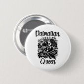 Ich spiele lieber Badminton Player Shuttle Button (Vorne & Hinten)