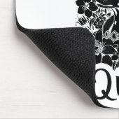 Ich spiele lieber Badminton Player Shuttle Mousepad (Ecke)