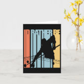 Ich spiele lieber Billard Shirt 8 Ball Pool S Karte (Gelbe Blume)