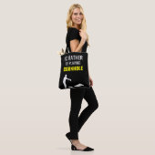 Ich spiele lieber Cornhole Funny Cornhole Geschenk Tasche (Am Model)