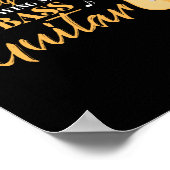 Ich spiele meine Bassgitarre Poster (Ecke)