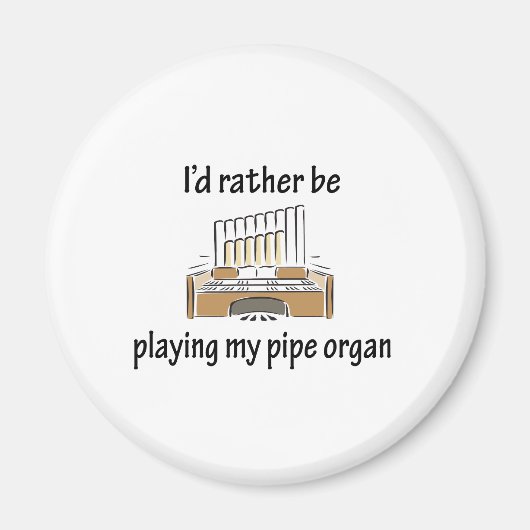 Ich spiele meine Pickorgel Magnet (Vorne)