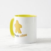 Ich spiele mit Gelben Äpfeln Tasse (Vorderseite Links)