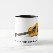 Ich spiele mit meiner Gitarre, wenn sie nicht… tut Tasse (Zentrum)