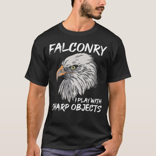 Ich spiele mit Sharp Objects Falcony T-Shirt (Vorderseite)
