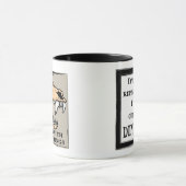 "Ich spiele mit toten Dingen" Fossile Tasse der Pa (Zentrum)