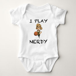 Ich spiele Nerdy Baby Strampler