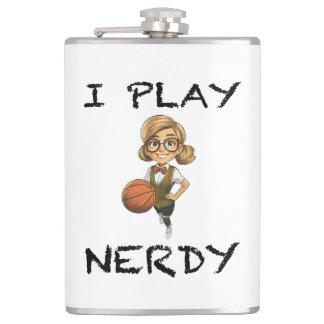 Ich spiele Nerdy Flachmann
