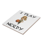Ich spiele Nerdy Fliese (Seite)