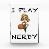 Ich spiele Nerdy Fotoblock (Vorderseite)