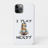 Ich spiele Nerdy Gamer Case-Mate iPhone Hülle (Rückseite)