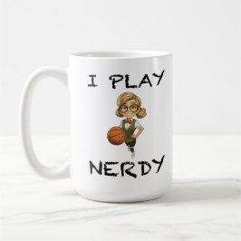 Ich spiele Nerdy Kaffeetasse