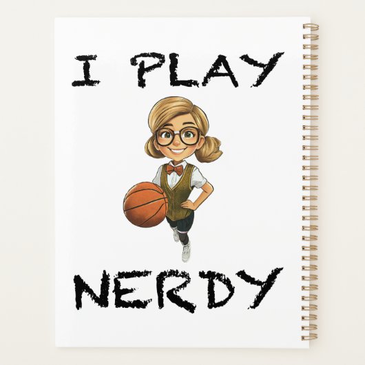 Ich spiele Nerdy Planer (Rückseite)