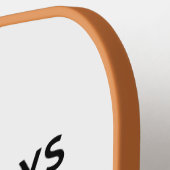 Ich spiele nicht immer Pickleball Oh Wait Yes I Do Schläger (Linke Seite)