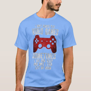 Ich spiele nicht immer Videospiele Funny Boys (3) T-Shirt