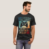 Ich spiele nicht immer Videospiele Funny Gamer Boy T-Shirt (Vorne ganz)