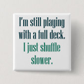 Ich spiele noch mit einer vollen Plattform Button (Vorderseite)