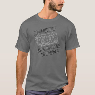 Ich spiele noch mit lustigem T-Shirt der