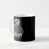 Ich spiele noch mit Zügen, Dampfbahn Motor Kaffeetasse (Vorderseite Links)