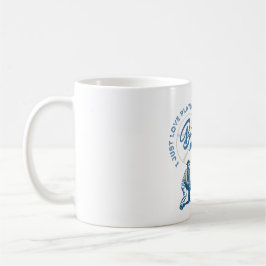 Ich spiele nur Baseball Liebe Kaffeetasse