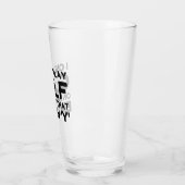 Ich spiele nur Golf Glas (Links)