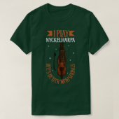 Ich spiele Nyckelharpa T-Shirt (Design vorne)